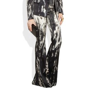 NWT Roberto Cavalli Silk Trousers Pants sz 42 - 4